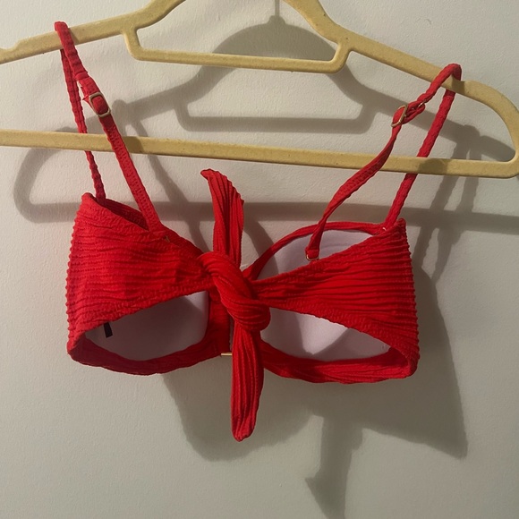 VIX PAULA HERMANNY Dune ribbed bandeau bikini top - Picture 3 of 4